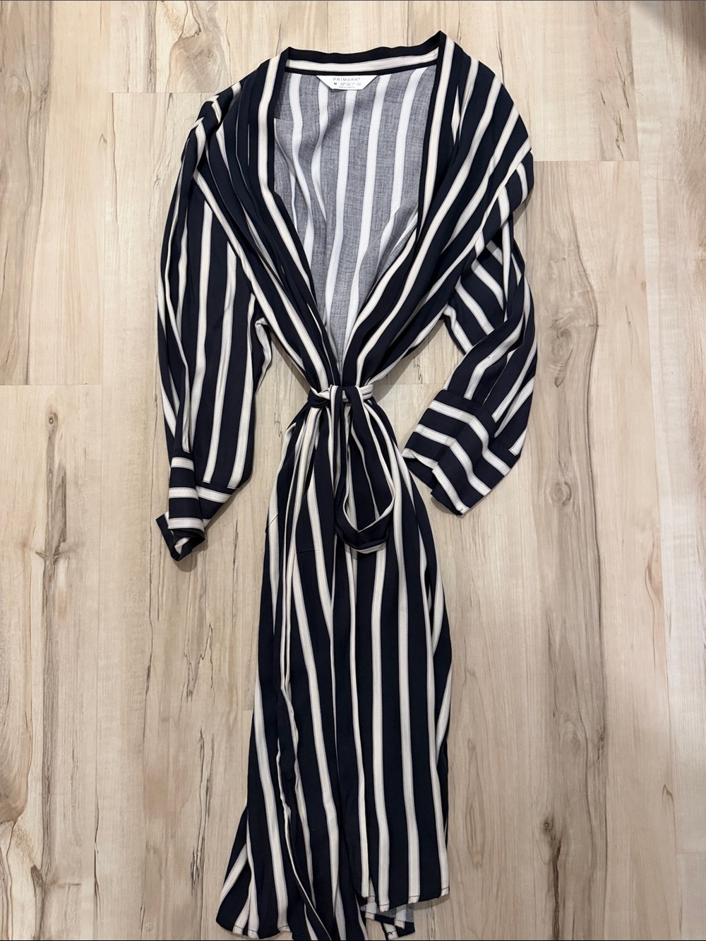 Primark Black and White Striped Top
